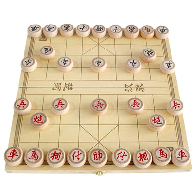 Luoyer 14inch foldable Xiangqi board ready for travel and quick setup