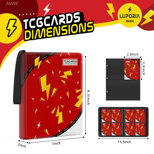 Luporia removable sleeves (50 pages) for easy expansion and organization.