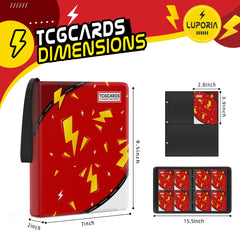 Luporia removable sleeves (50 pages) for easy expansion and organization.