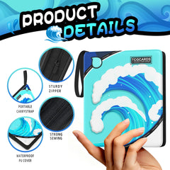Luporia water-resistant PU leather cover protecting cards on the go