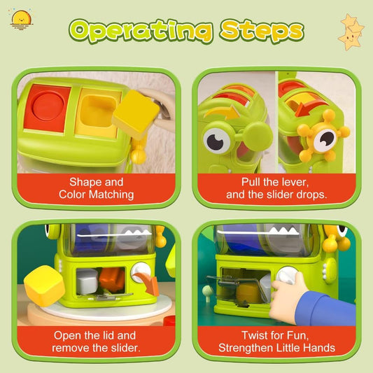 Lurui sorter lever and steering wheel engage fine motor skills in action