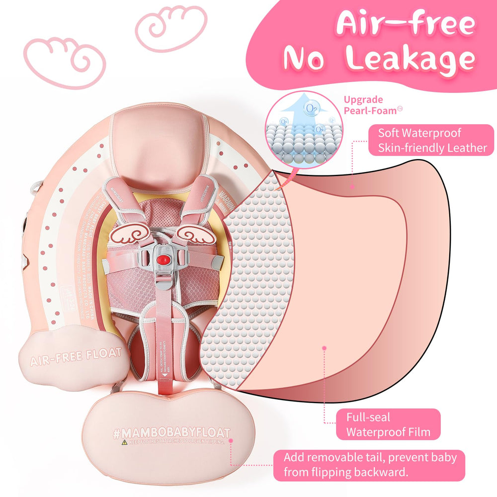 Lurui Mambobaby head tilt 40° supports comfortable swimming learning