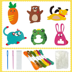 LURVUO doll sewing kit complete set encouraging family craft time.