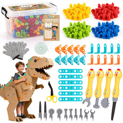 Luucio cardboard cutter for kids set with bright handles boosts imaginative projects.