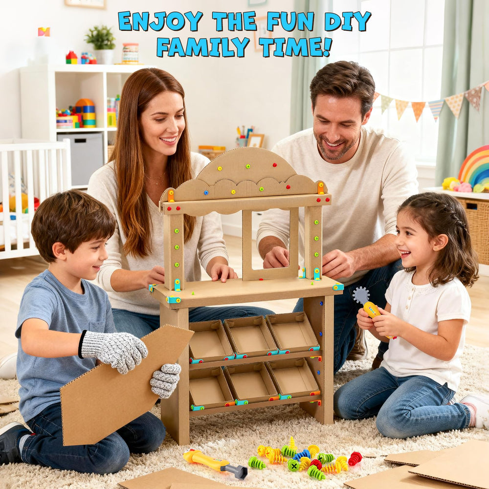 Luucio colorful tool pieces inspire collaborative crafting and creativity.