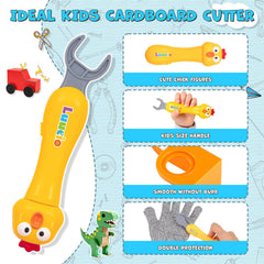 Luucio removable tools kit lets kids switch tools quickly.