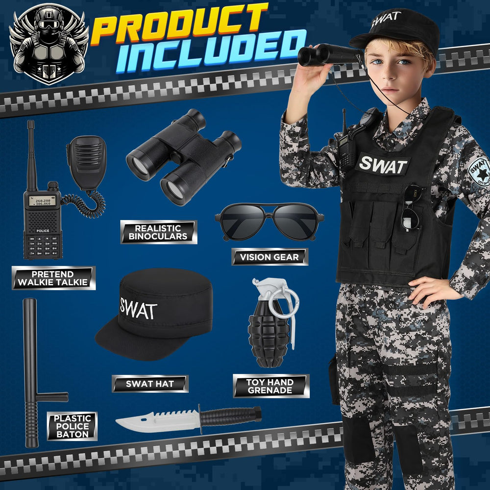 Luucio SWAT vest with multiple pockets keeps accessories handy