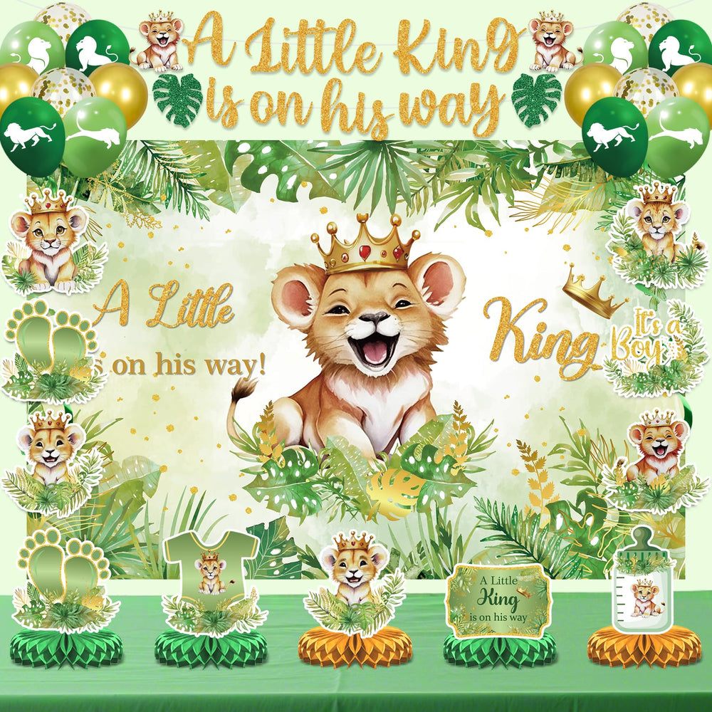 LUUFILx Lion balloons bundle provides bright pops for party decor