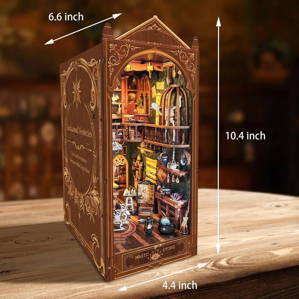 Luuwik Book Nook Kit clear instructions and video support for makers.
