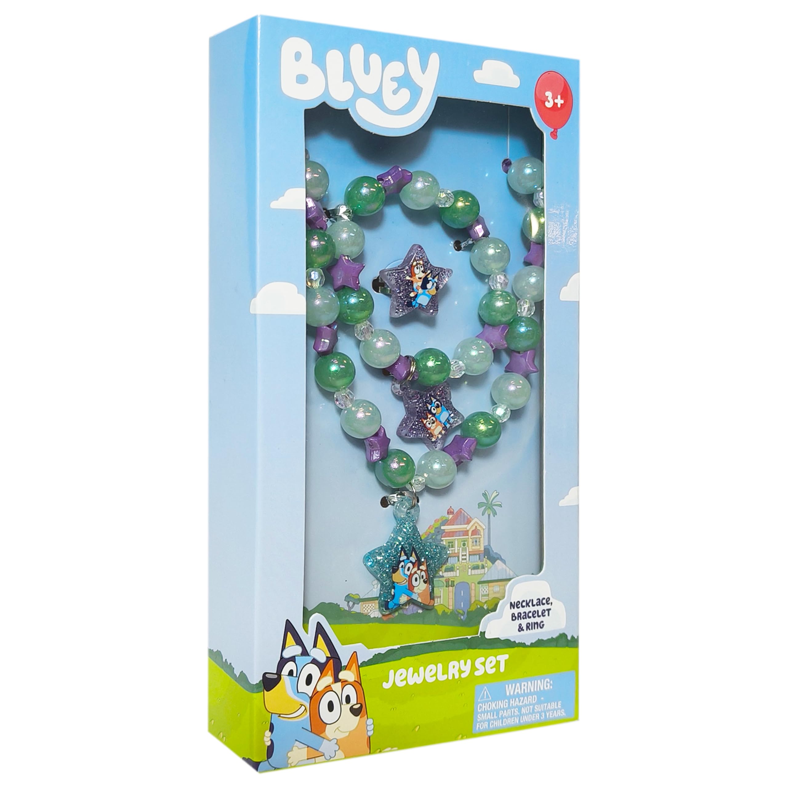 LUV HER child wearing Bluey set during imaginative play.
