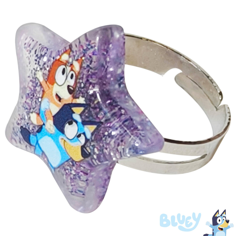 LUV HER Bluey dress-up box presents all three pieces together.