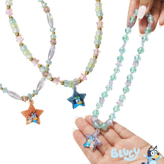 LUV HER Bluey dress-up box image shows organized jewelry for easy storage