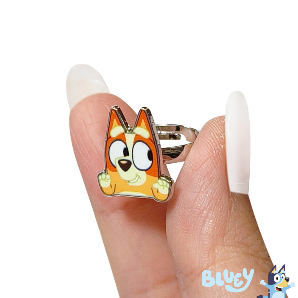 Luv Her Bluey rings packaging included for gift-ready presentation