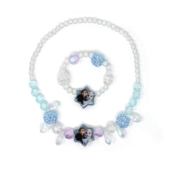 LUV HER Frozen bracelet featuring Anna and Elsa beads for delightful styling
