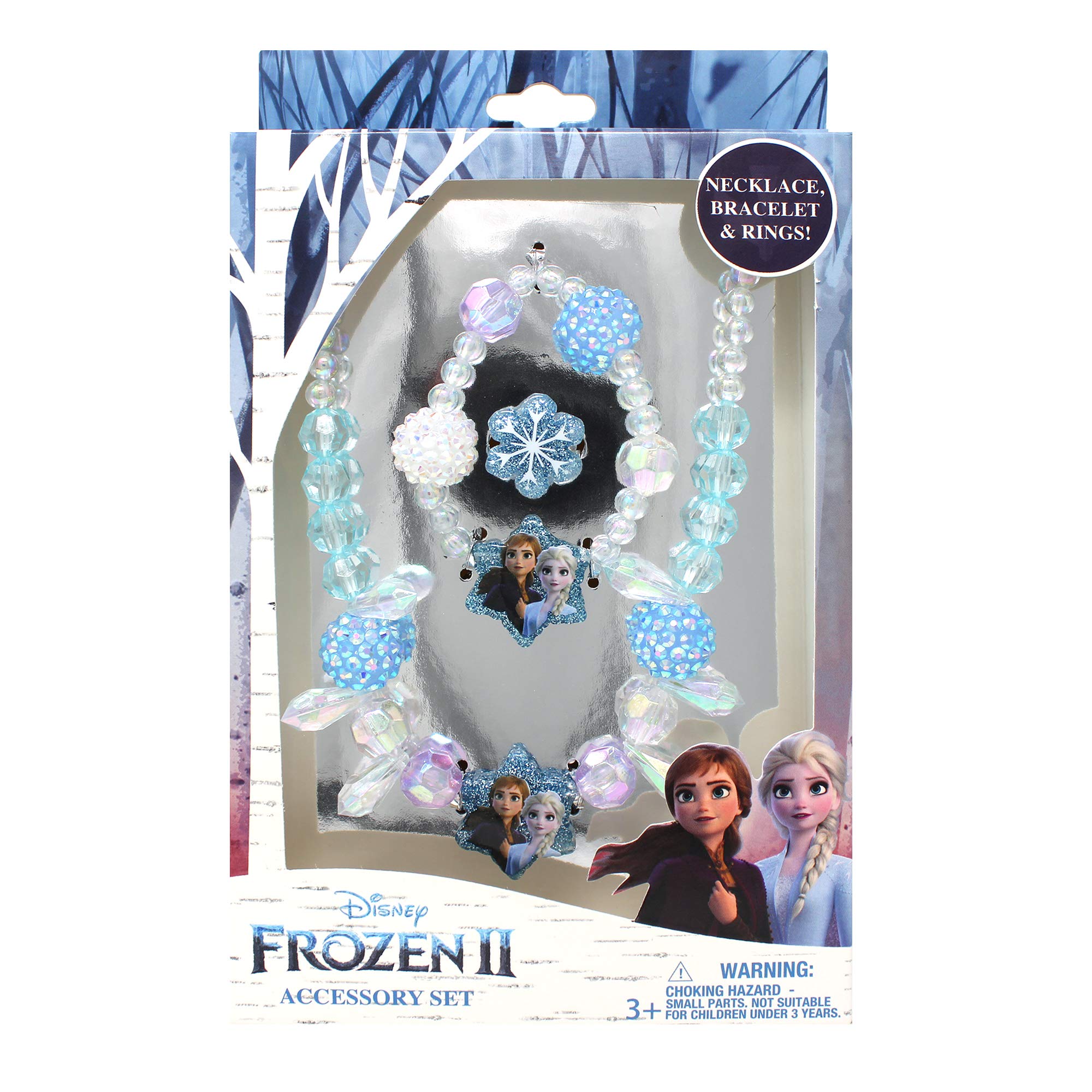 LUV HER Disney Frozen necklace for Anna and Elsa, bead design for imaginative play