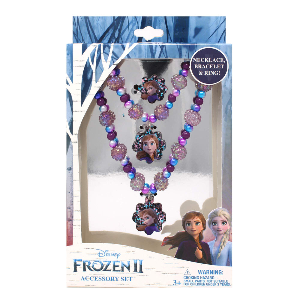 LUV HER dress-up time scene with Frozen jewelry