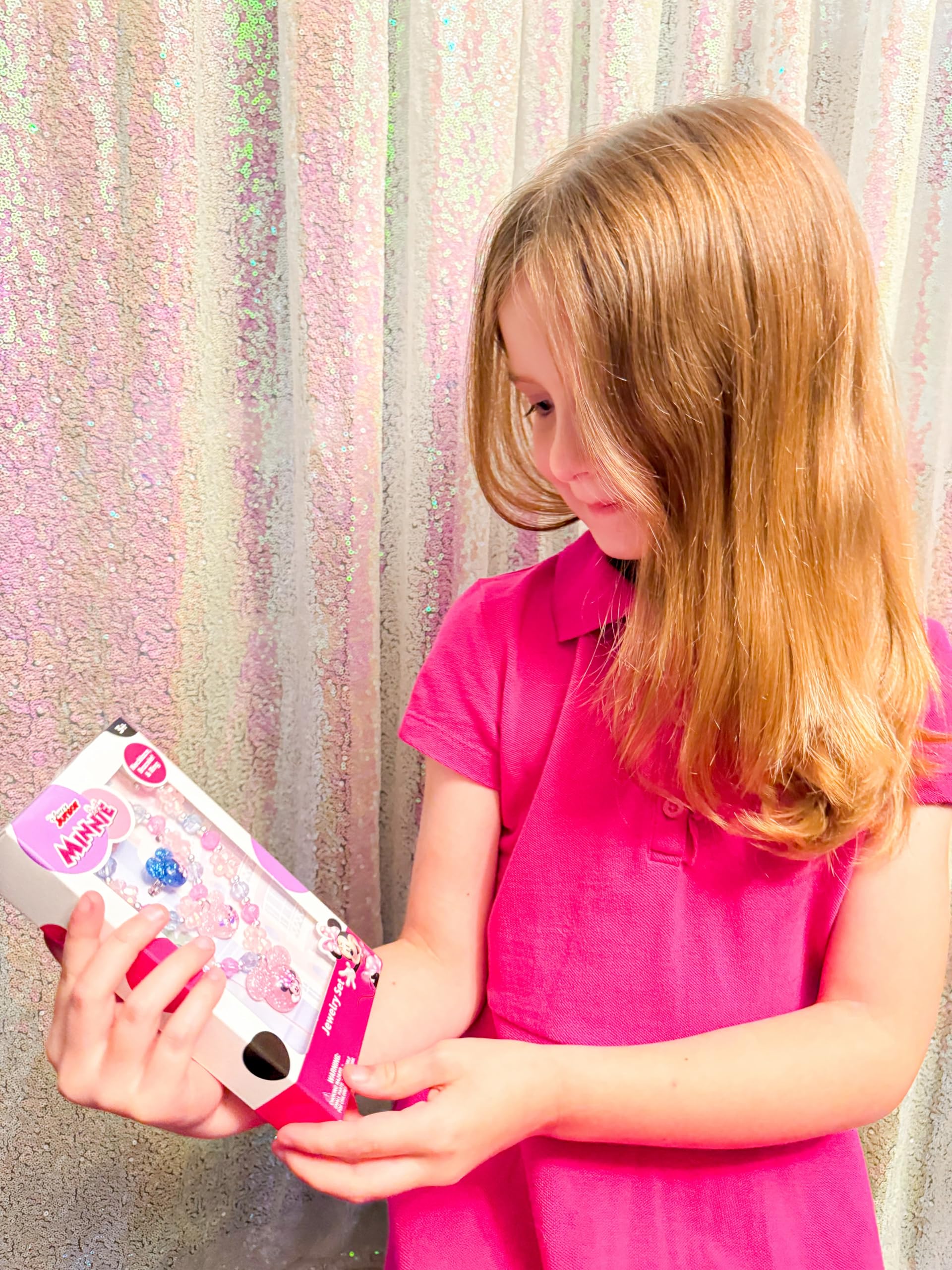 LUV HER Disney Minnie dress-up scene emphasizes imaginative storytelling