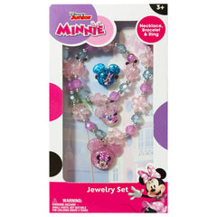 LUV HER Minnie necklace close-up with emblem centerpiece for dress-up