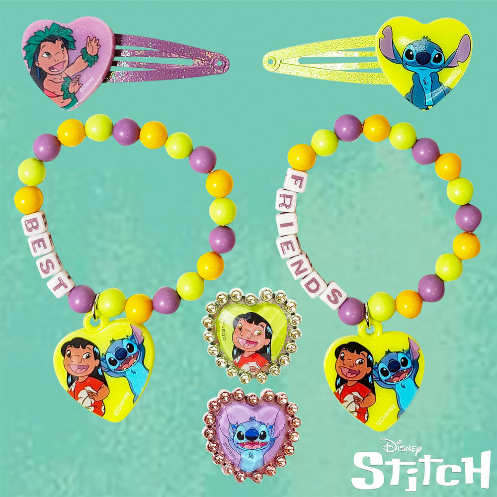 LUV HER Disney Stitch BFF box set bead bracelets spark creative styling.