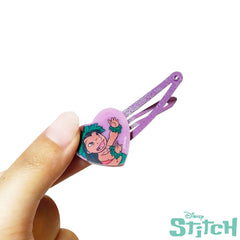 LUV HER Disney Stitch BFF box set snap clips secure playful hairstyles.