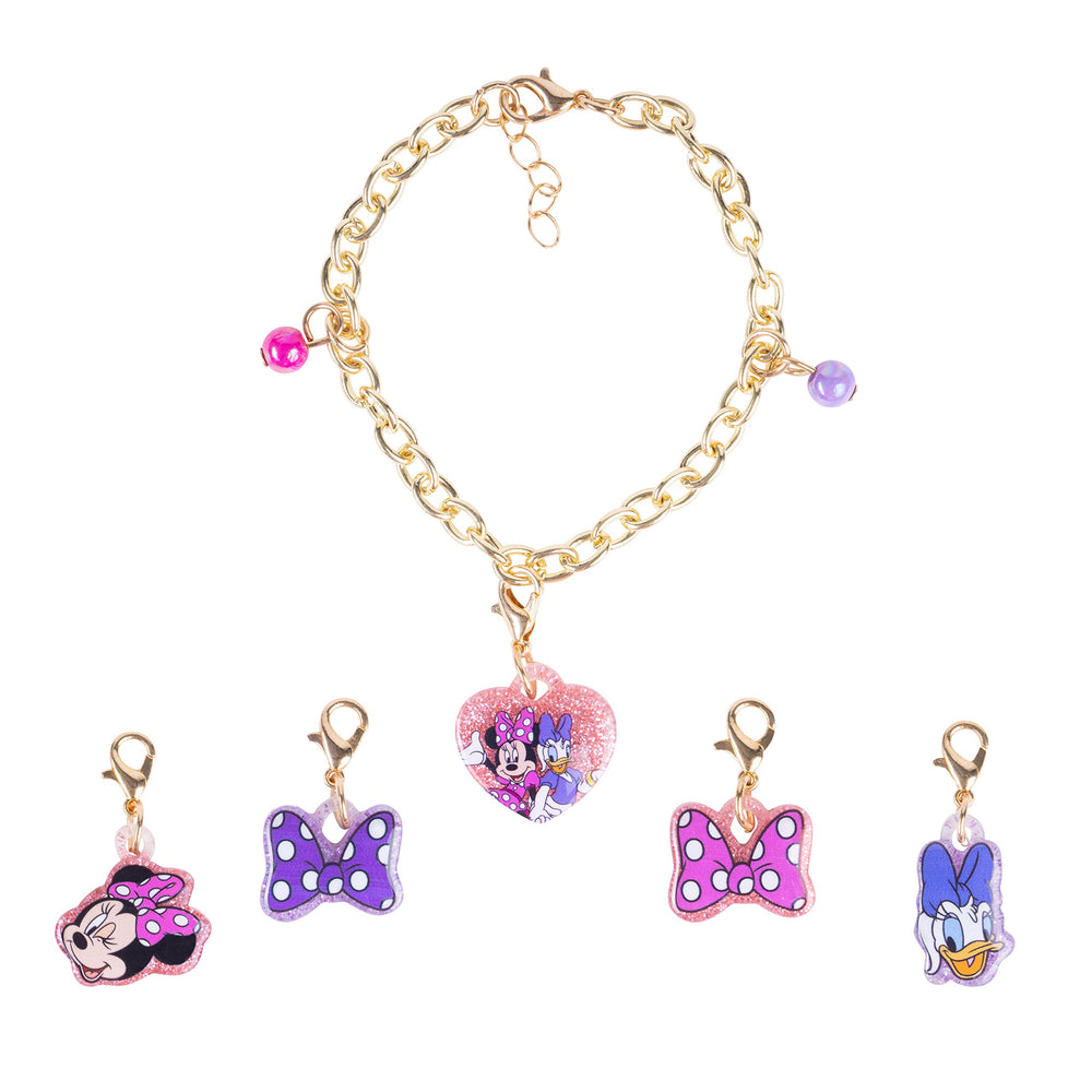 LUV HER five interchangeable charms providing versatile dress-up options for kids