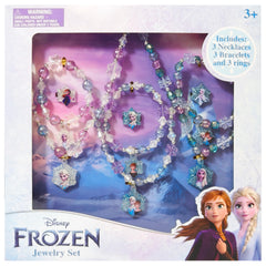 LUV HER Frozen necklaces for imaginative play with emblem centers.