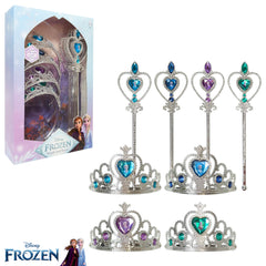 LUV HER Frozen wand icy blue close-up, easy to grip for little hands during playtime.