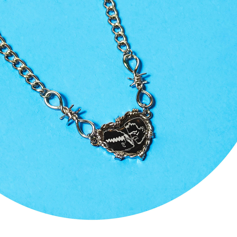 LUV HER necklace is lightweight and durable, comfortable for long wear.