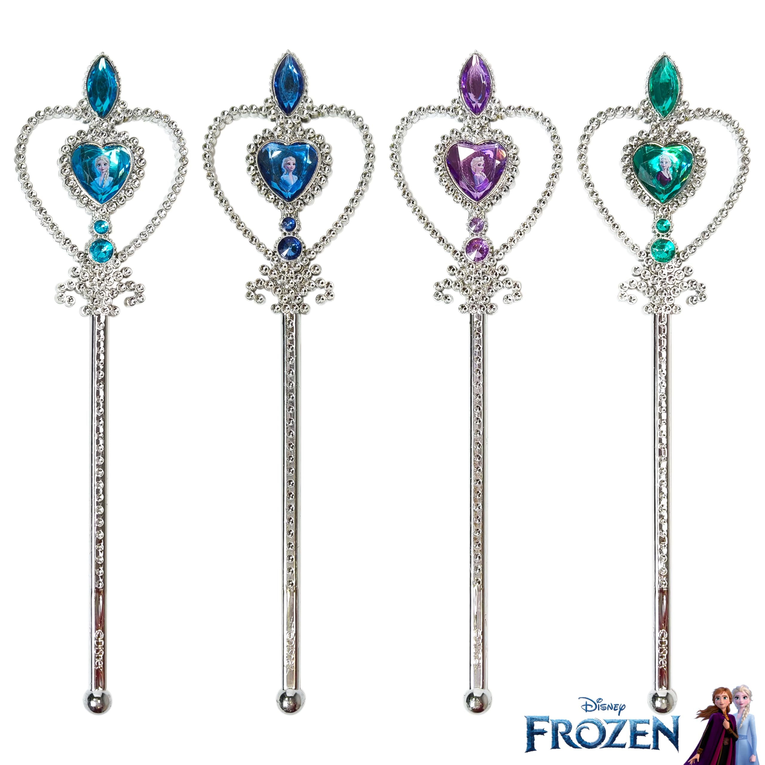 LUV HER lightweight kid-safe crown and wand in icy blue with comfortable wear.