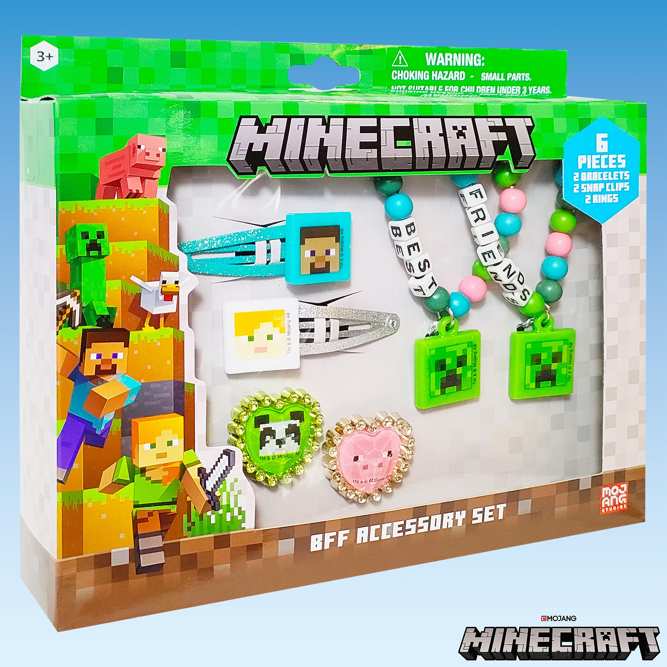LUV HER Minecraft BFF child enjoying dress-up activity