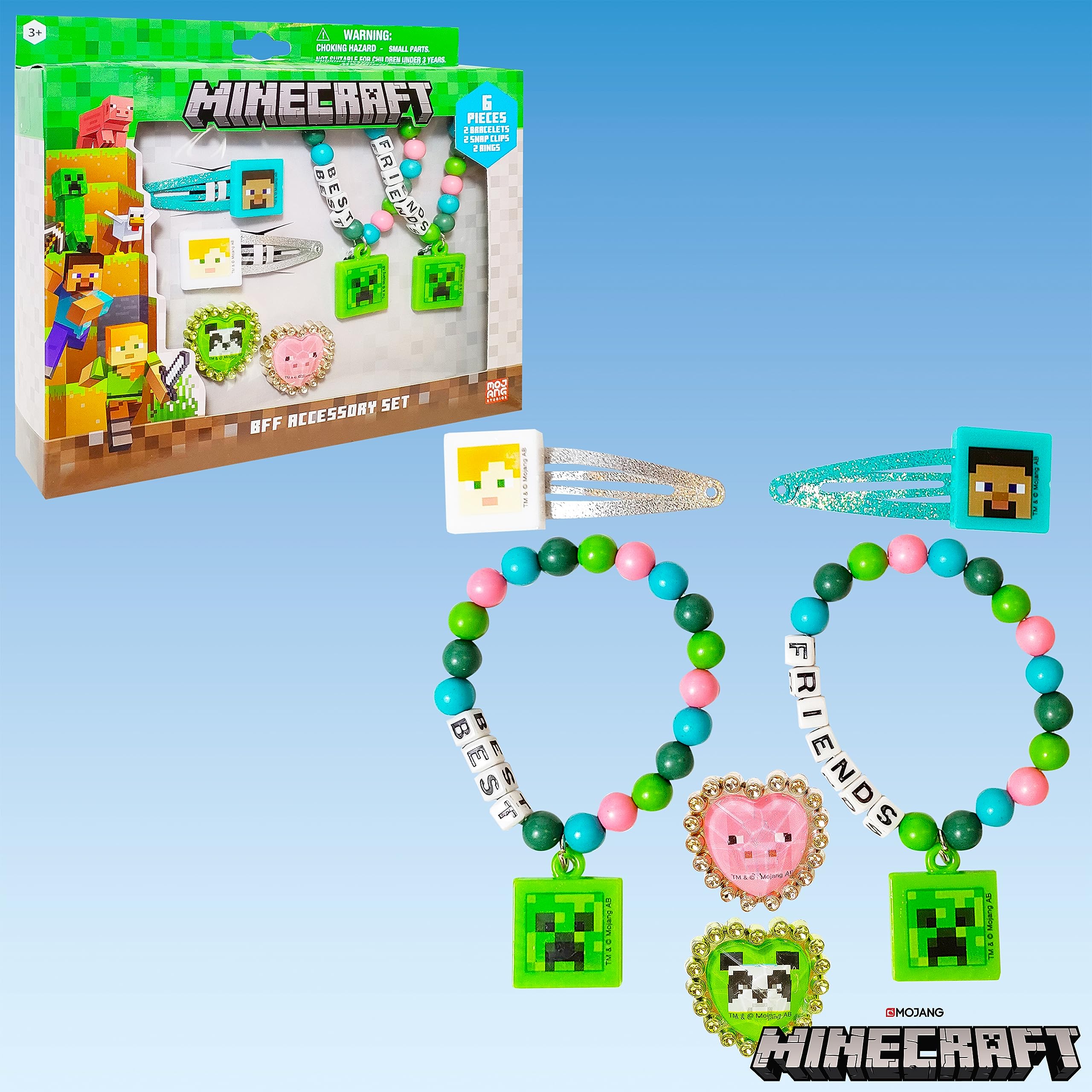 LUV HER Minecraft BFF online-exclusive packaging presentation