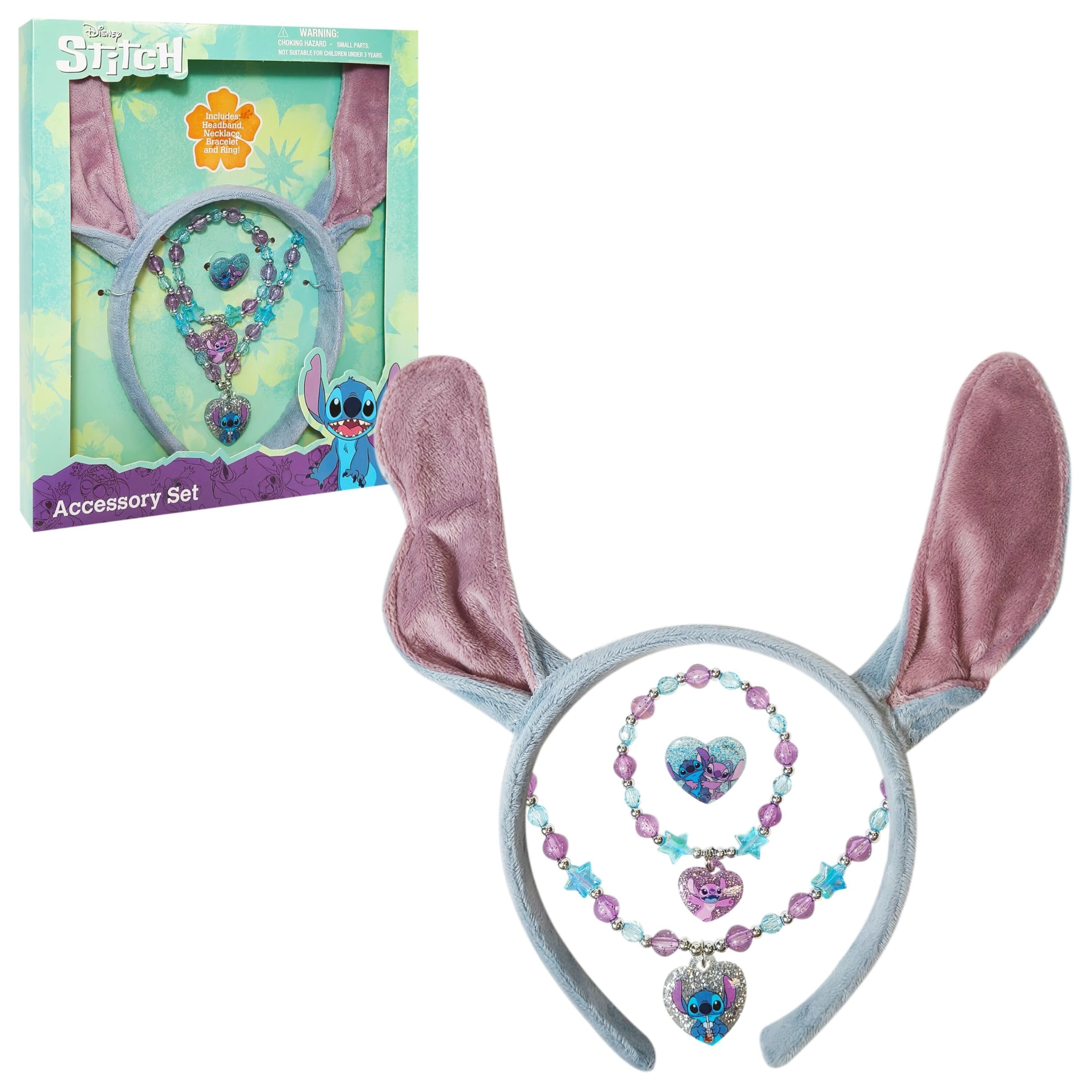LUV HER Stitch headband with ears for girls, ideal for imaginative play and dress-up.