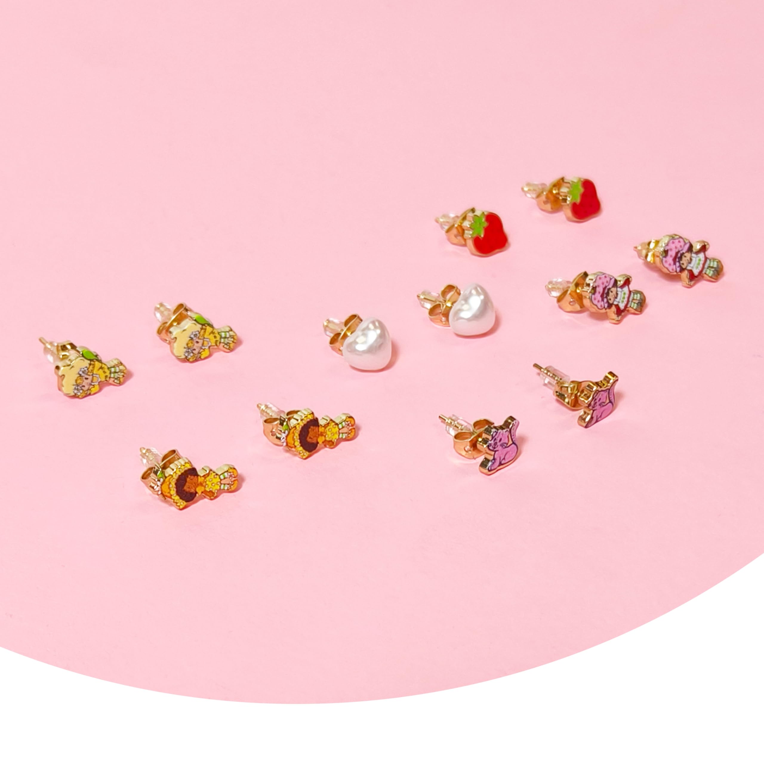 LUV HER Strawberry Shortcake age-4-plus friendly-studs – suits growing kids