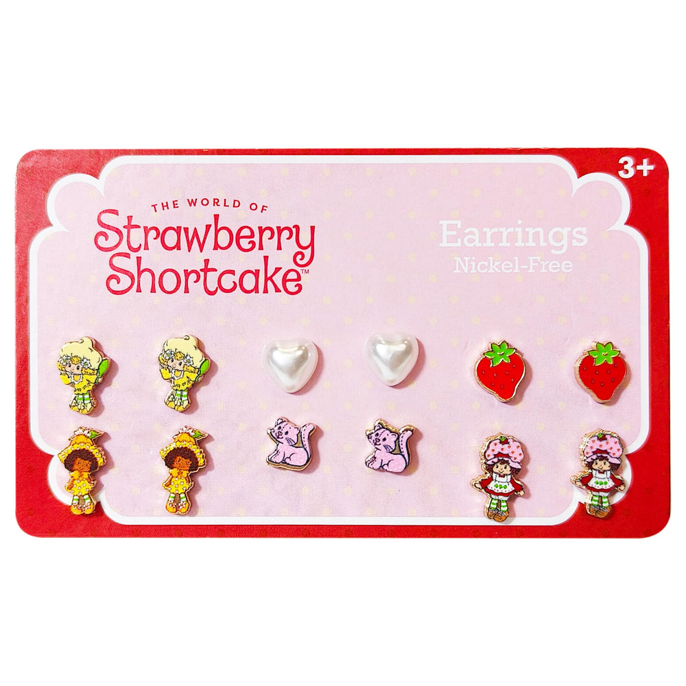 LUV HER Strawberry Shortcake hypoallergenic earrings – gentle daily wear for sensitive ears