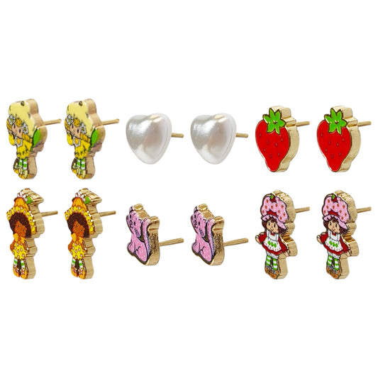LUV HER Strawberry Shortcake themed-studs – playful outfits for kids
