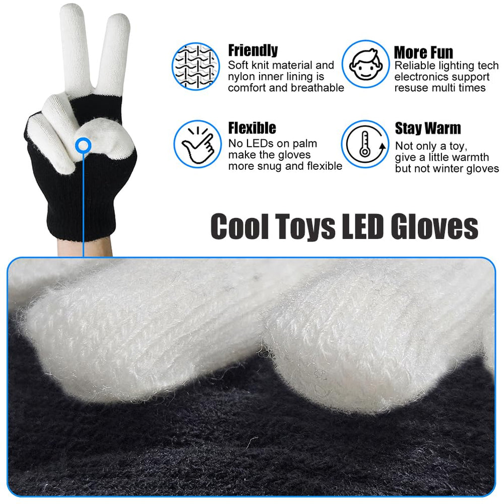 Luwint gloves worn on hands during a dazzling performance