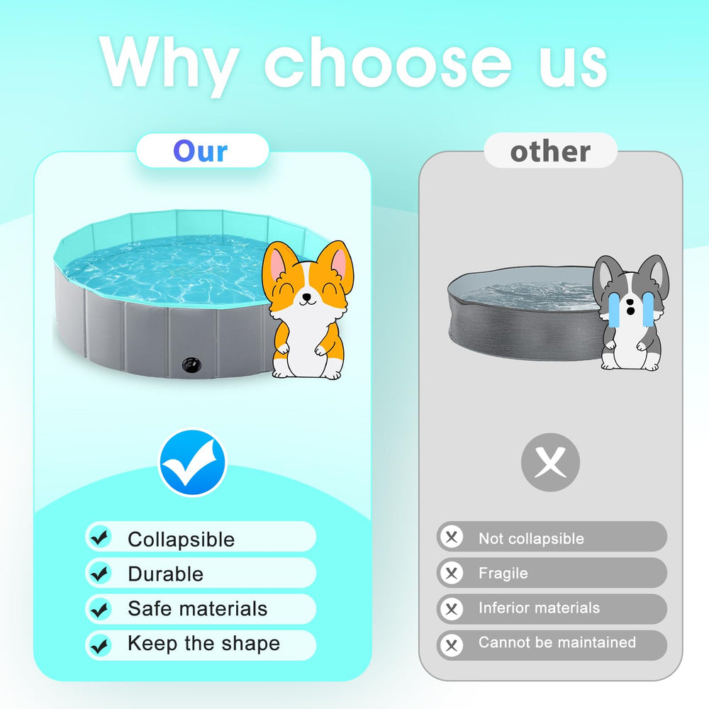 LuxPool non-slip textured surface helps pets stay safe