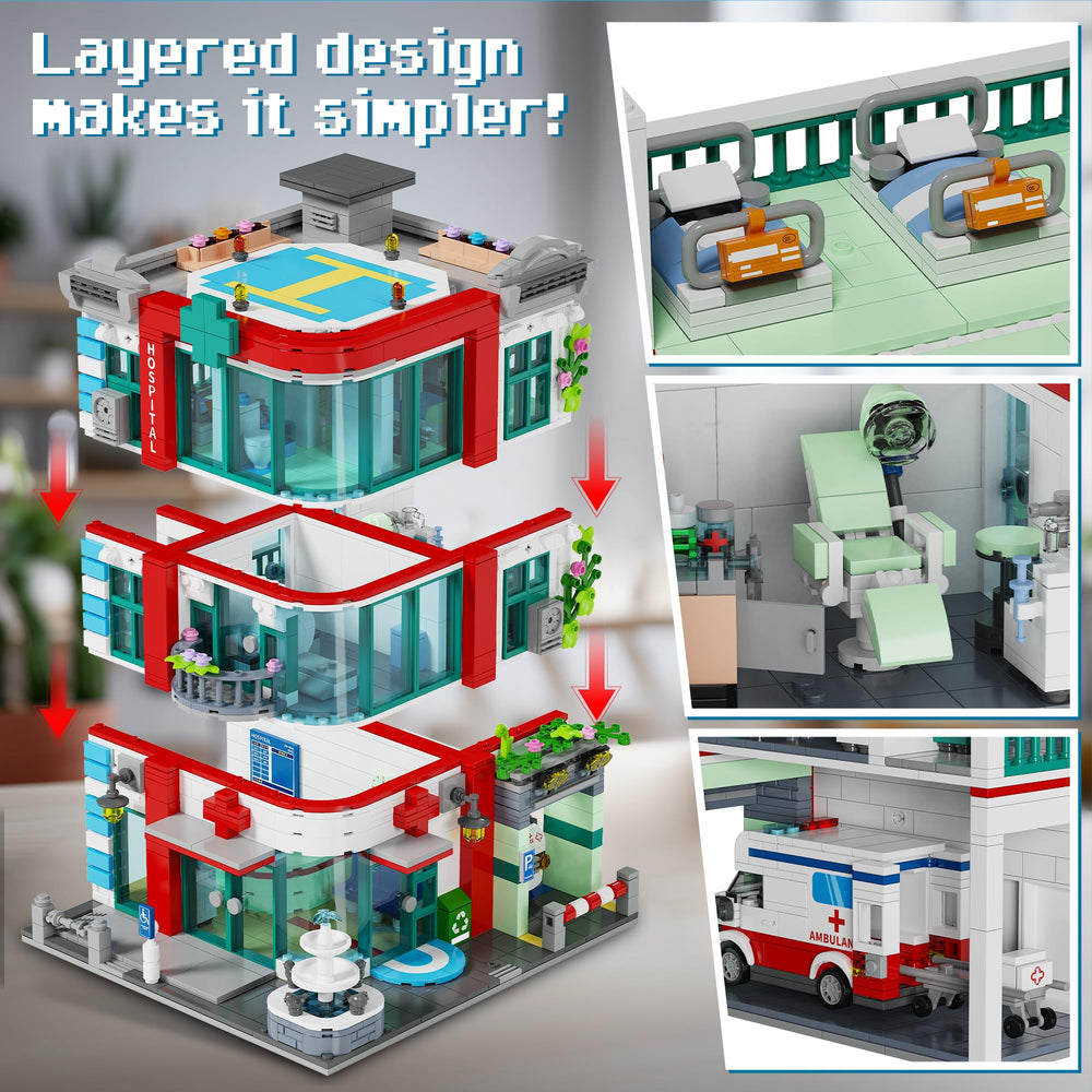 LuxRebuty City Hospital operating theater piece adds dramatic hospital scenes.