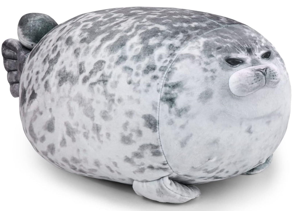 LUXSIT seal pillow 23.8 inch cuddle size for lounging and naps.