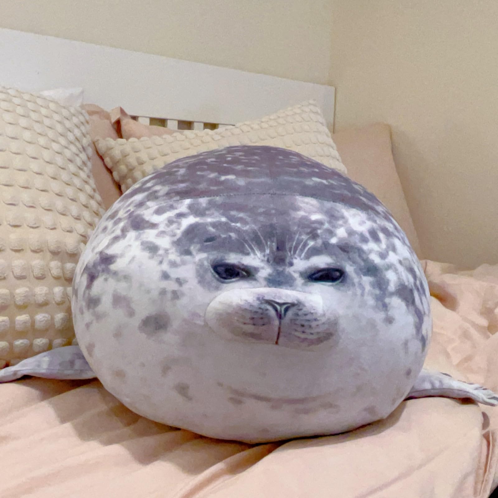 LUXSIT seal pillow decorative bedroom accent for warm decor.