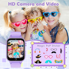 Luyiilo Kids Games Watch camera view, 300k pixels, capturing memories.