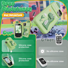 Luyiilo durable silicone shell protects against drops during play