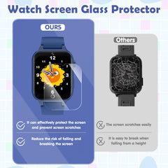 Luyiilo Kids Smart Watch battery life graphic, 400mAh for long standby
