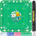LUYULAKI mahjong mat 33.1-inch square for four players, spacious setup