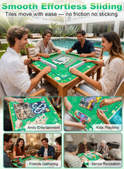 LUYULAKI mahjong mat on dining table for versatile use