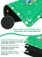 LUYULAKI floral design with printed rules aids learning