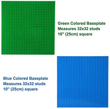 Classic 16-pack baseplates offer durable, long-lasting play areas for growing builders.