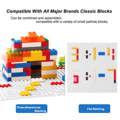 LVHERO classic baseplates stack neatly to save space during play.