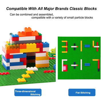 LVHERO building plates 10x10 green enable versatile brick layouts for creative storytelling.