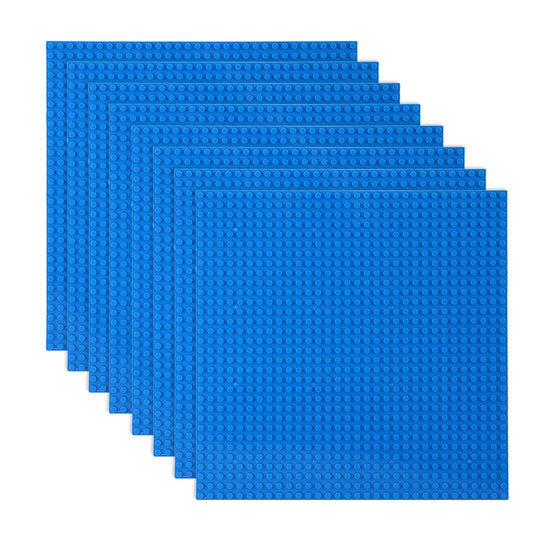 LVHERO Classic blue baseplates show a 10x10 grid for stable builds